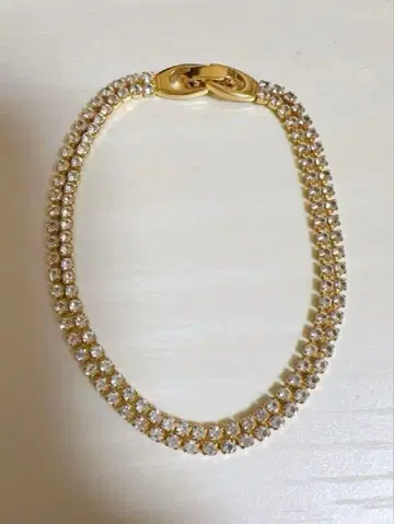 새상품급 Monet 골드 큐빅 팔찌