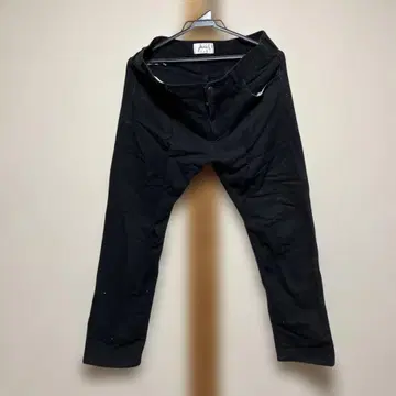 블랙 치노 팬츠