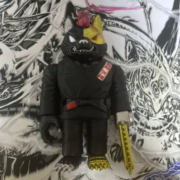 레드 샤크 쥬짓수 애니멀 파이터 고스트 독 소프트 비닐