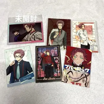 블루 록 이토시 사에 엽서 세트