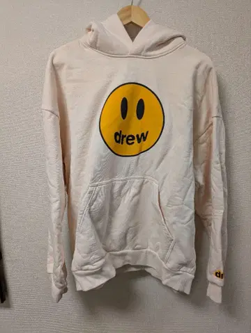 drew house 후드 부착 후드티 S 옅은 핑크색