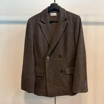 FRAY I.D 더블 버튼 울 자켓