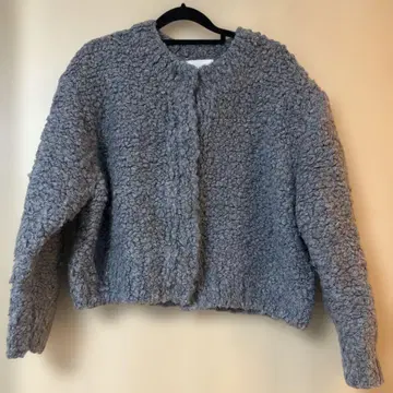 CLANE 테디 베어 핸드 니트 탑