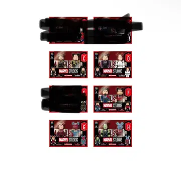 마블 & X-MEN 베어브릭 2체 세트 7상자