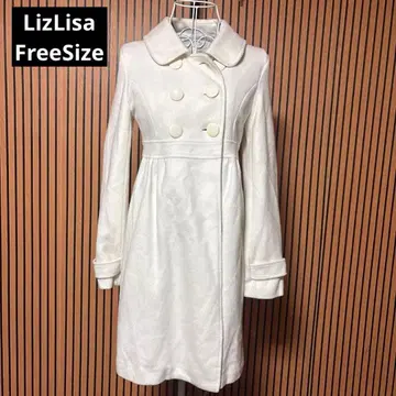LIZ LISA 화이트 롱 코트