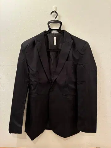 블랙 테일러드 자켓