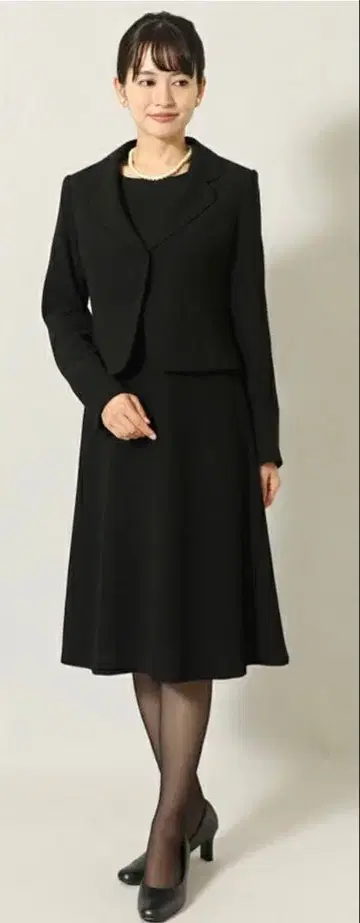 포멀 슈트 상복 세레모니 수트 블랙 17호