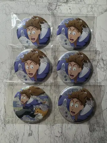 닌타마 란타로 캔뱃지 하치야 사부로