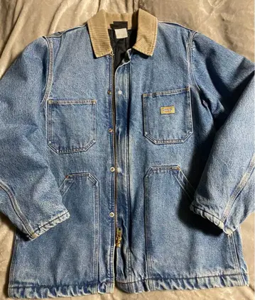 Dickies 데님 커버올 안감 퀼팅