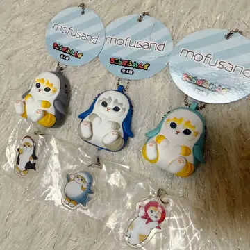 mofusand 상어냥 해양생물냥 마크 액세서리