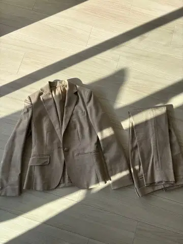 더 슈트 컴퍼니 베이지 셋업