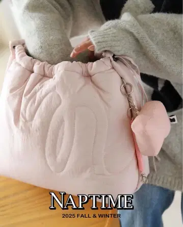 naptime 숄더백 pink