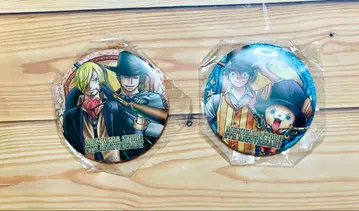 ONE PIECE 5주년 기념 봉투 쿄우칸 캔뱃지 세트