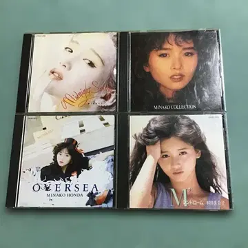 쇼와 아이돌 CD 혼다 미나코 4장 일괄