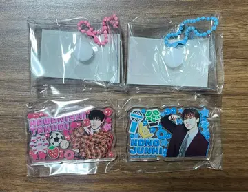 JO1 보고 있어! 캡슐 토이 2개 세트 카와니시 타쿠미 코노 준키