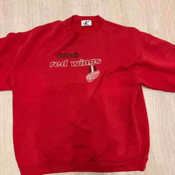 Detroit Red Wings 크루넥 맨투맨 레드