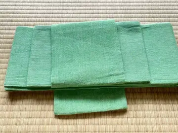 원터치 반폭 오비 만들기 오비 카르타 매듭 그린 컬러 반폭 오비