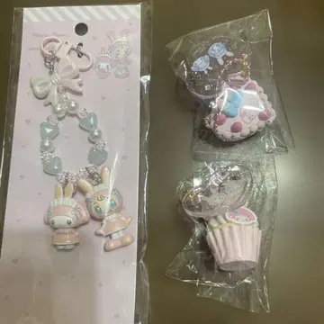 메조피아노 산리오 시크릿 참 마이멜로디 마스코트 키링