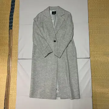 23구 그레이 롱 코트 사이즈 38