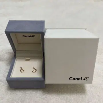 Canal 4C 하트형 귀걸이