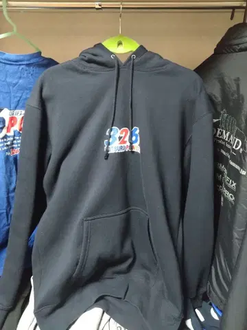 미사용 새상품 MITSURU POWER by 326 파워 네이비 후드티