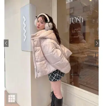 후드 부착 충전솜 다운 자켓 [pm668]