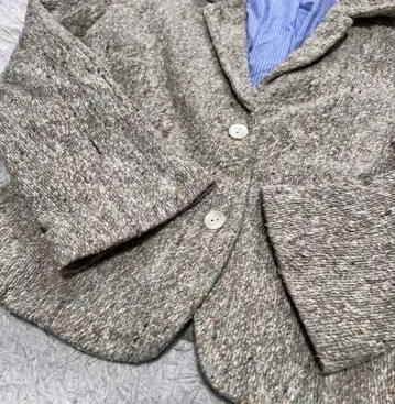 레어 미나 페르호넨 미나기 울 트위드 자켓 테일러드 스트라이프