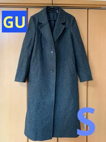 GU 코지 멜톤 테일러드 코트 S