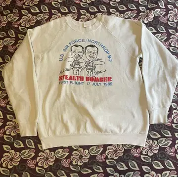 80s 90s USA 프룻 오브 더 룸 맨투맨 빈티지