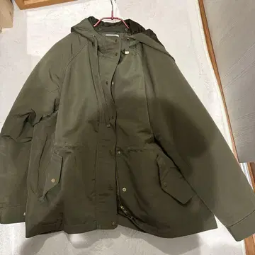 BEAMS HEART 올리브 퀼팅 자켓