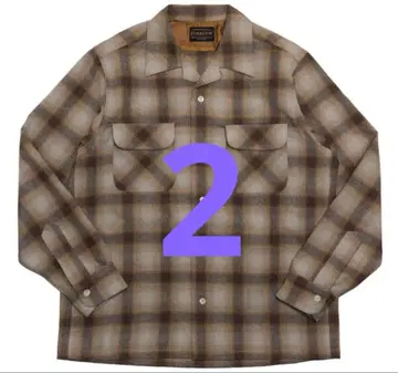 subculture Pendleton 베르베르진 긴팔 셔츠 Size 2