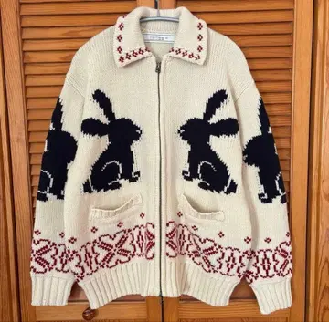 GU 로크 풀 집업 니트 자켓 by rokh S