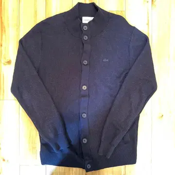 LACOSTE 라코스테 AH720E 스탠드넥 니트 가디건