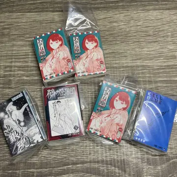 만화 캡슐 토이 세트