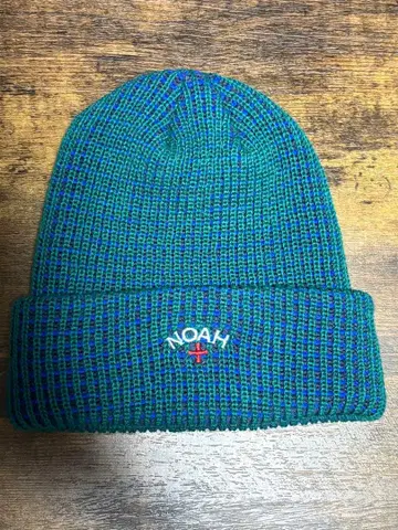 NOAH Tri-Color Beanie 니트캡 비니 그린