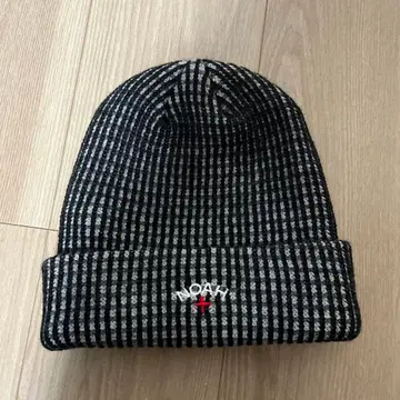 NOAH 스트라이프 니트 모자 비니