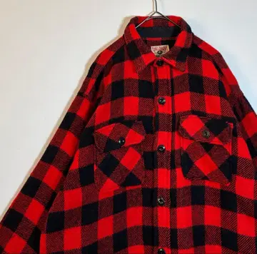 CHILL CHASER BY BLUE TOP 50s 울 플란넬 셔츠