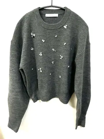 리랜드트루 비쥬 니트 그레이 워셔블