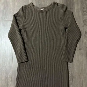 DRESS TERIOR 드레 롱 원피스 니트 36