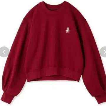 릴리 브라운 Lily Brown 릴리 베어 맨투맨 보르도