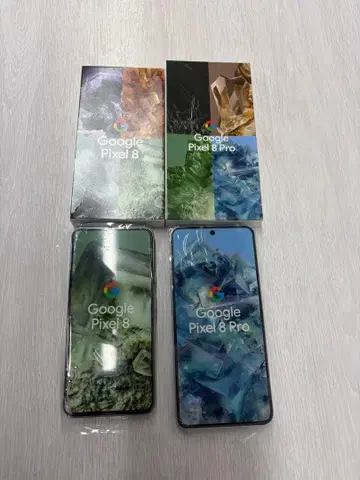 목업 Googlepixel 8, 8 Pro