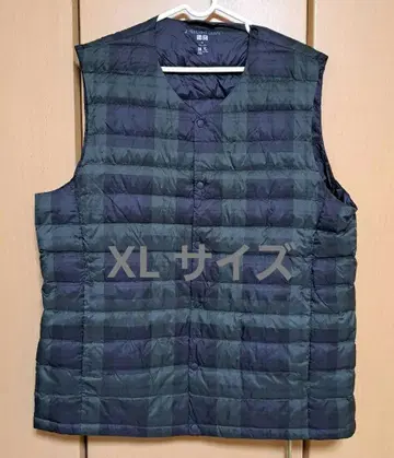 유니클로 새상품급 울트라 라이트 다운 컴팩트 2WAY 베스트 XL