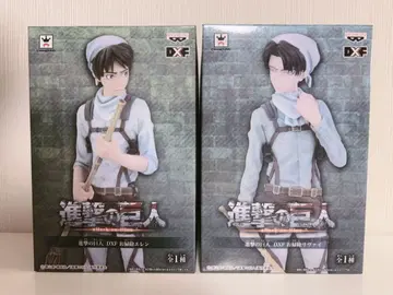 진격의 거인 DXF 청소 엘렌 청소 리바이 피규어 미개봉