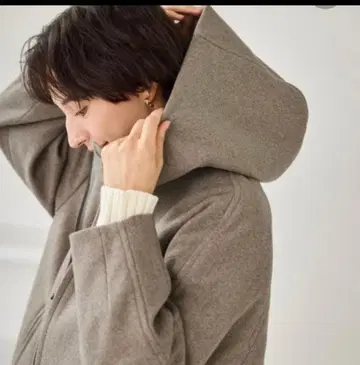 ROPE'PICNIC 로페피크닉 멜톤 저지 코트