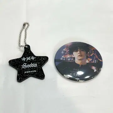 TXT 투바 수빈 Starkissed 카페 아크릴 키링 캔뱃지