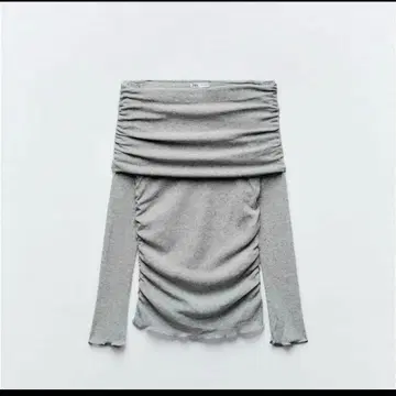 새상품급 ZARA 자라 오프숄더 티셔츠