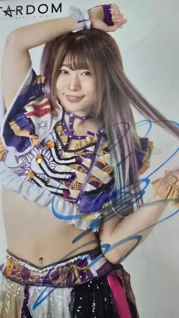 나카노 타무 친필 사인 포트레이트 스타덤