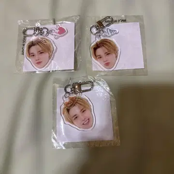 TREASURE 희로애락 얼굴 아크릴 키링 도영 3개 세트