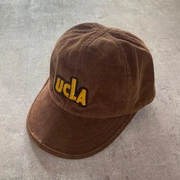 UCLA 코듀로이 캡 NCAA 빈티지 여성용 브라운