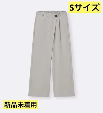 GU 랩 슬랙스 Z+E 31 베이지 S 사이즈